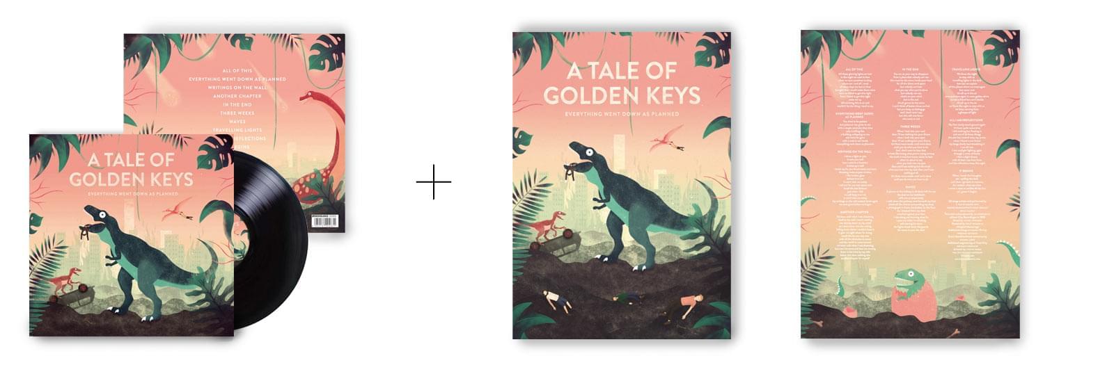 A TALE OF GOLDEN KEYS – Everything Went Down As Planned - Vinyl + Downloadcode